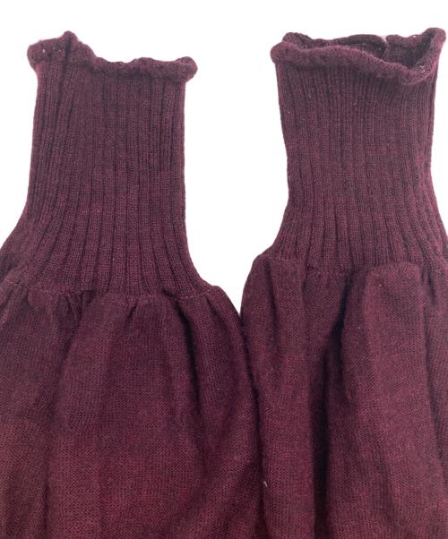 GASA*（ガサ）GASA* (ガサ) ニットワンピース パープル サイズ:FREEの古着・服飾アイテム