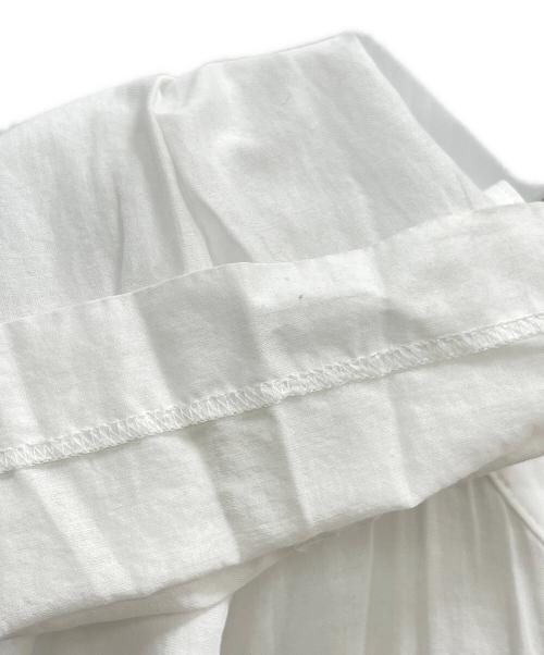 TAO COMME des GARCONS（タオ コムデギャルソン）TAO COMME des GARCONS (タオ コムデギャルソン) カシュクールブラウス ホワイト サイズ:Mの古着・服飾アイテム