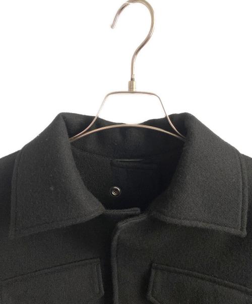 GROUND Y（グラウンドワイ）GROUND Y (グラウンドワイ) 24AW DOUBLE FACE GOAT LEATHER SHORT JACKET ブラック サイズ:1の古着・服飾アイテム