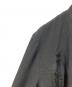 中古・古着 COMME des GARCONS COMME des GARCONS (コムデギャルソン コムデギャルソン) ポリ縮絨フリル前掛け ロングジャケット ブラック サイズ:S：40000円