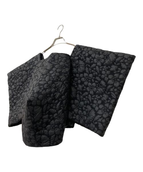 COMME des GARCONS（コムデギャルソン）COMME des GARCONS (コムデギャルソン) フラワーキルティング変形ジャケット ブラック サイズ:Ｍの古着・服飾アイテム