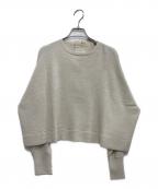 Curensologyカレンソロジー）の古着「ファインウールバックリボンプルオーバー」｜ベージュ