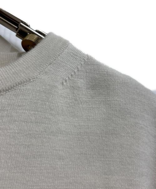 Curensology（カレンソロジー）Curensology (カレンソロジー) ファインウールバックリボンプルオーバー ベージュ サイズ:FREEの古着・服飾アイテム