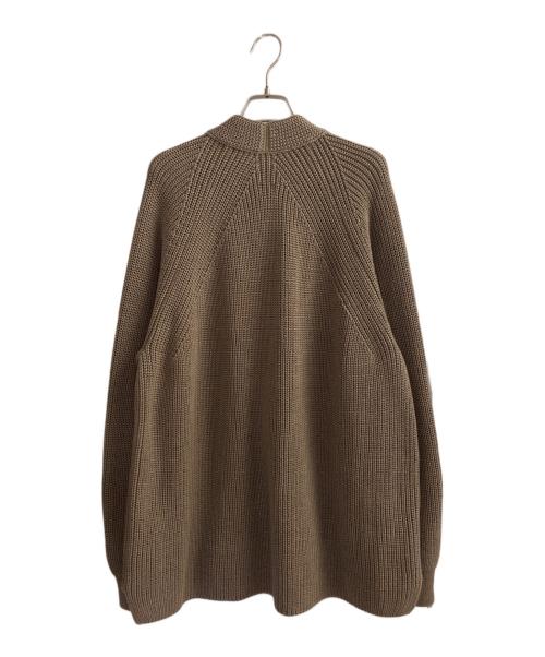 BATONER（バトナ―）BATONER (バトナ―) SIGNATURE SHAWL COLLAR CARDIGAN ベージュ サイズ:4の古着・服飾アイテム
