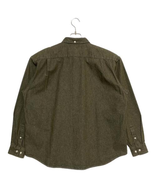 SUPREME（シュプリーム）SUPREME (シュプリーム) Small Box Denim Shirt オリーブ サイズ:L 未使用品の古着・服飾アイテム