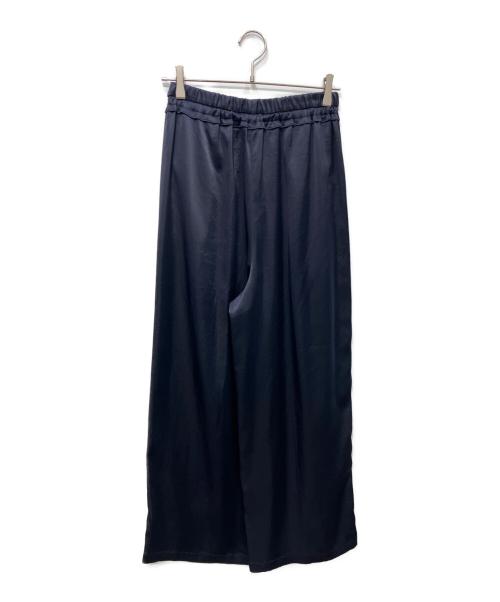 ENFOLD（エンフォルド）ENFOLD (エンフォルド) GATHER WIDE-TROUSERS　300IA631-1401 ネイビー サイズ:38の古着・服飾アイテム