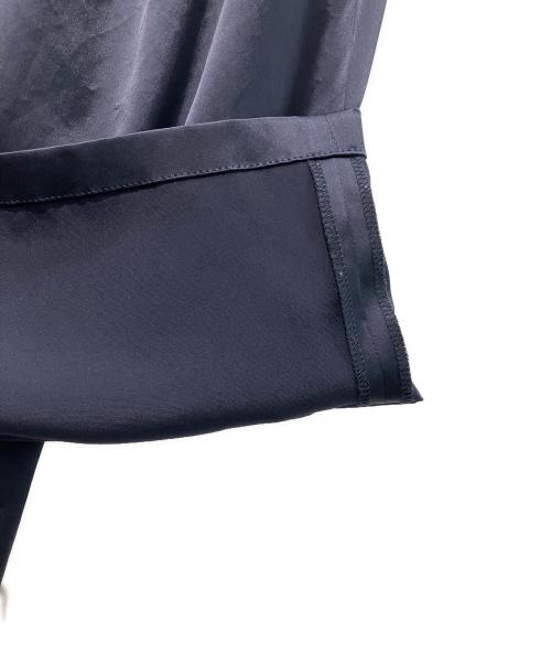 ENFOLD（エンフォルド）ENFOLD (エンフォルド) GATHER WIDE-TROUSERS　300IA631-1401 ネイビー サイズ:38の古着・服飾アイテム