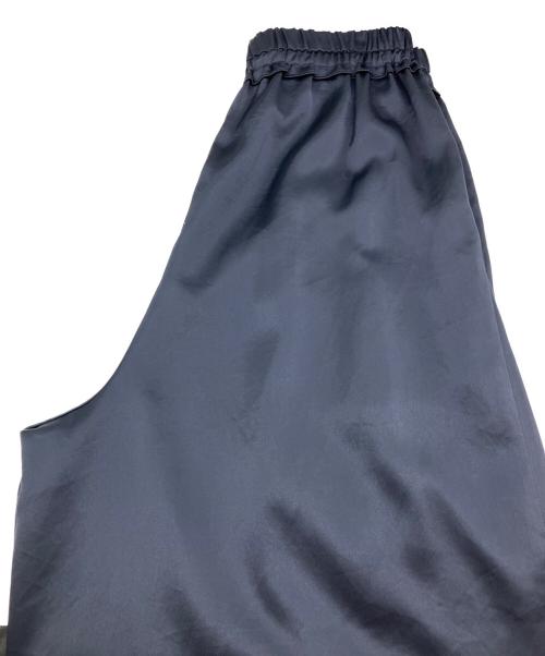 ENFOLD（エンフォルド）ENFOLD (エンフォルド) GATHER WIDE-TROUSERS　300IA631-1401 ネイビー サイズ:38の古着・服飾アイテム