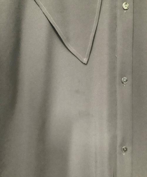 ENFOLD（エンフォルド）ENFOLD (エンフォルド) NECK-LAYERED DRESS グレー サイズ:36の古着・服飾アイテム