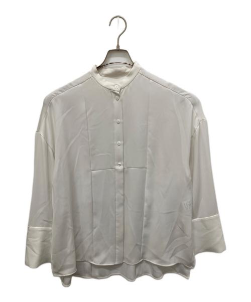 ENFOLD（エンフォルド）ENFOLD (エンフォルド) SLIT SHIRT BLOUSE ホワイト サイズ:38の古着・服飾アイテム