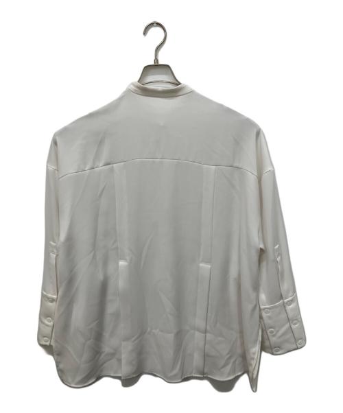 ENFOLD（エンフォルド）ENFOLD (エンフォルド) SLIT SHIRT BLOUSE ホワイト サイズ:38の古着・服飾アイテム