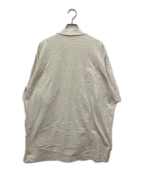 AURALEE（オーラリー）AURALEE (オーラリー) SUPER FINE COTTON SALT SHRINK PIQUE BIG POLO ベージュ サイズ:3の古着・服飾アイテム
