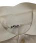 中古・古着 AURALEE (オーラリー) SUPER FINE COTTON SALT SHRINK PIQUE BIG POLO ベージュ サイズ:3：8000円