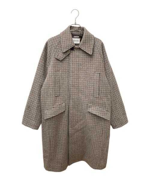 MONKEY TIME（モンキータイム）MONKEY TIME (モンキータイム) FRC MLN BAL COAT/ステンカラーコート ブラウン×グレー サイズ:Sの古着・服飾アイテム