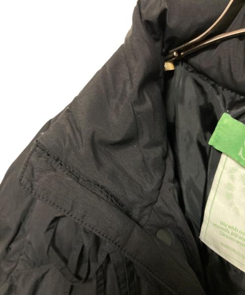 sinoon（シヌーン）sinoon (シヌーン) リボンダウンジャケット ブラック サイズ:FREEの古着・服飾アイテム