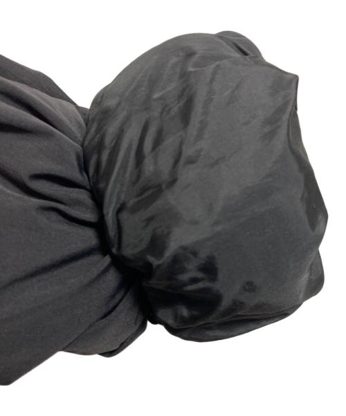 sinoon（シヌーン）sinoon (シヌーン) リボンダウンジャケット ブラック サイズ:FREEの古着・服飾アイテム