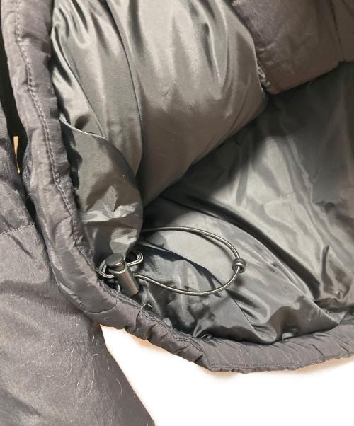 sinoon（シヌーン）sinoon (シヌーン) リボンダウンジャケット ブラック サイズ:FREEの古着・服飾アイテム