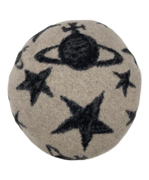 Vivienne Westwood（ヴィヴィアンウエストウッド）Vivienne Westwood (ヴィヴィアンウエストウッド) ORBS AND STARS バスクベレー ベージュ サイズ:M～Sの古着・服飾アイテム