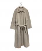 LOUNIEルーニー）の古着「シャンブレーシャギーコート」｜ベージュ