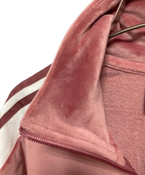adidas（アディダス）adidas (アディダス) W ADIBREAK VELOUR TT ジャケット ピンク サイズ:XSの古着・服飾アイテム