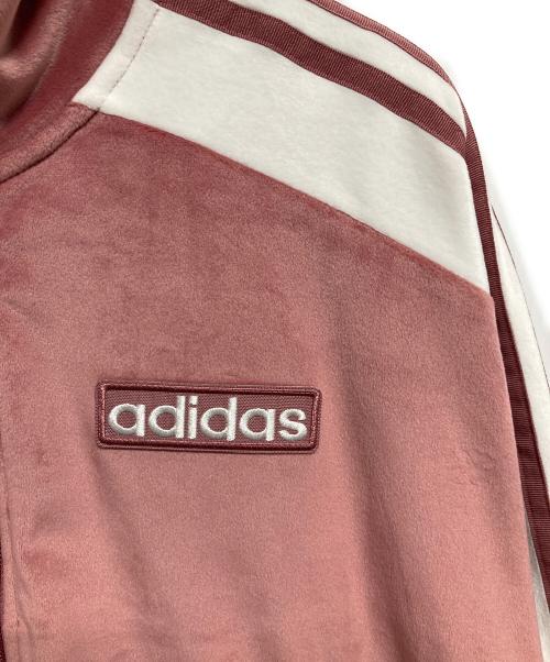 adidas（アディダス）adidas (アディダス) W ADIBREAK VELOUR TT ジャケット ピンク サイズ:XSの古着・服飾アイテム