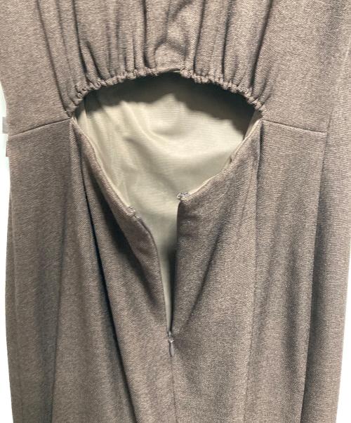 FRAY ID（フレイ アイディー）FRAY ID (フレイ アイディー) アメスリカットアウトワンピース ブラウン サイズ:1の古着・服飾アイテム