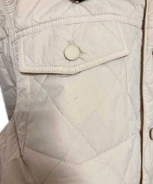 furfur（ファーファー）furfur (ファーファー) キルティングステッチブルゾン ベージュ サイズ:FREEの古着・服飾アイテム