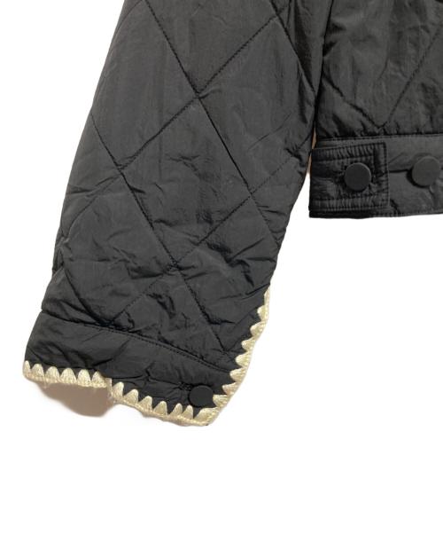 furfur（ファーファー）furfur (ファーファー) キルティングステッチブルゾン ブラック サイズ:FREEの古着・服飾アイテム