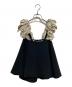 MAISON SPECIAL（メゾンスペシャル）の古着「Flower Strap 2way Tops」｜ブラック