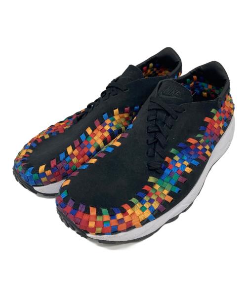 NIKE（ナイキ）NIKE (ナイキ) W AIR FOOTSCAPE WOVEN BLACK/BLACK-WHITE ブラック サイズ:27.5㎝の古着・服飾アイテム