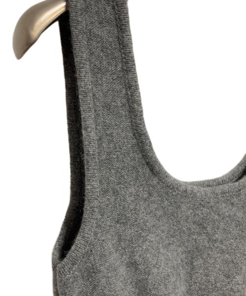 TODAYFUL（トゥデイフル）TODAYFUL (トゥデイフル) Raccoon Knit Bustier グレー サイズ:FREEの古着・服飾アイテム