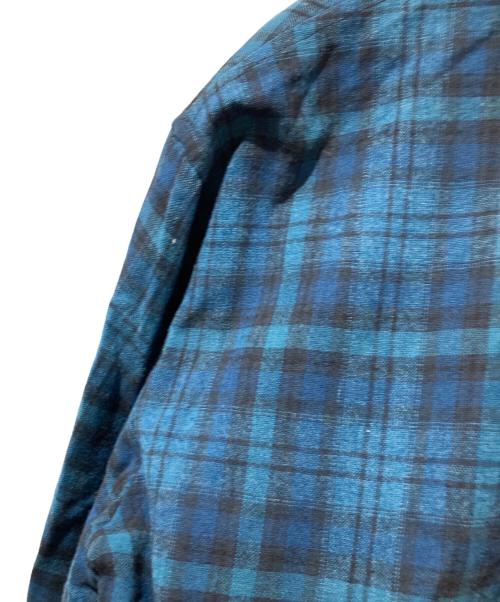 PENDLETON（ペンドルトン）PENDLETON (ペンドルトン) 60’s ウールチェックアンコンジャケット ブルー サイズ:Mの古着・服飾アイテム