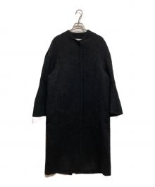 Mame Kurogouchi（マメクロゴウチ）の古着「フレアスリーブ コート」｜ブラック