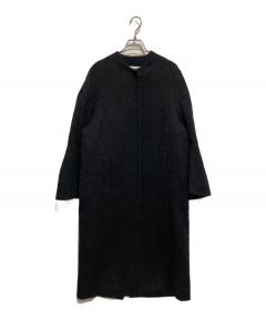 プラダ　ツイード　コート 中古・古着通販】PRADA (プラダ) ツイードコート ブラック×ホワイト