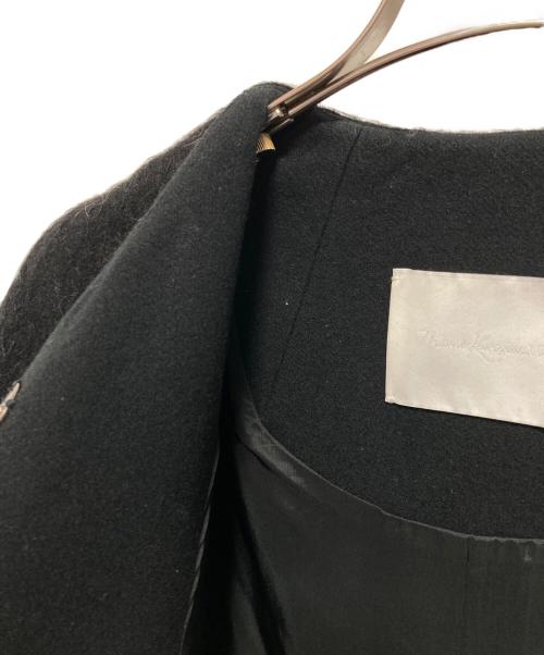 Mame Kurogouchi（マメクロゴウチ）Mame Kurogouchi (マメクロゴウチ) フレアスリーブ コート ブラック サイズ:1の古着・服飾アイテム