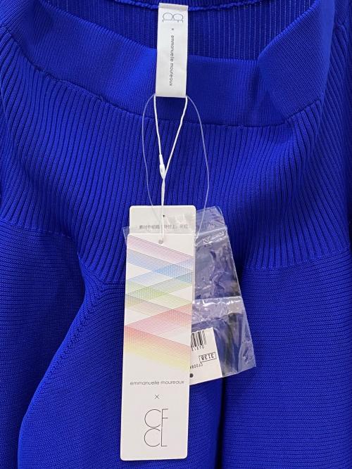 CFCL（シーエフシーエル）CFCL (シーエフシーエル) emmanuelle moureaux (エマニュエル・ムホー) POTTERY SKIRT ブルー サイズ:1の古着・服飾アイテム