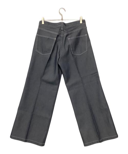 IROQUOIS（イロコイ）IROQUOIS (イロコイ) RECYCLE PE DENIM BUGGY PT ネイビー サイズ:3の古着・服飾アイテム