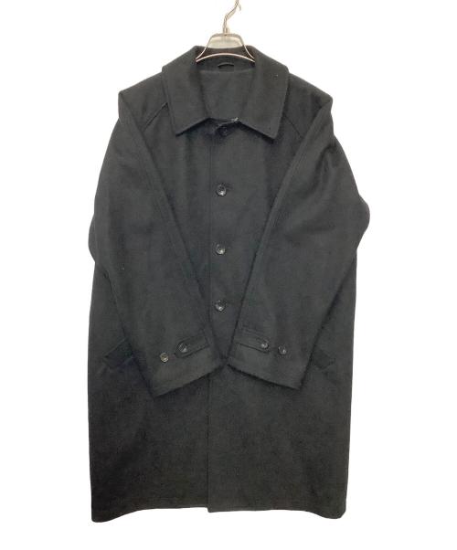 IROQUOIS（イロコイ）IROQUOIS (イロコイ) W/Eメルトン×VANKSコート ブラック サイズ:2の古着・服飾アイテム
