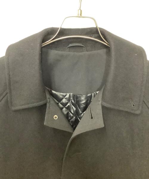 IROQUOIS（イロコイ）IROQUOIS (イロコイ) W/Eメルトン×VANKSコート ブラック サイズ:2の古着・服飾アイテム