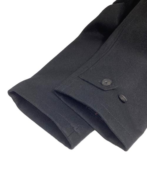 IROQUOIS（イロコイ）IROQUOIS (イロコイ) W/Eメルトン×VANKSコート ブラック サイズ:2の古着・服飾アイテム