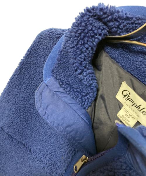 Gymphlex（ジムフレックス）Gymphlex (ジムフレックス) BOL COZY LIGHT BOA BLOUSON ブルー サイズ:Mの古着・服飾アイテム