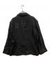 anuke (アンヌーク) Linen Sheer Jacket　リネンシアージャケット　テーラードジャケット ブラック サイズ:38：6000円
