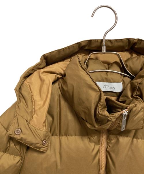 boutique ordinary（ブティークオーディナリー）boutique ordinary (ブティークオーディナリー) デチャッタブルスリーブボンバージャケット ブラウン サイズ:1の古着・服飾アイテム