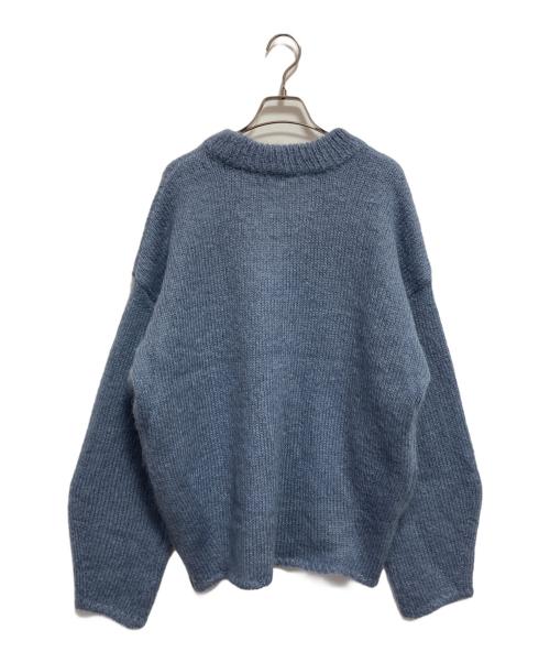 TODAYFUL（トゥデイフル）TODAYFUL (トゥデイフル) Kid Mohair Knit ブルー サイズ:FREEの古着・服飾アイテム