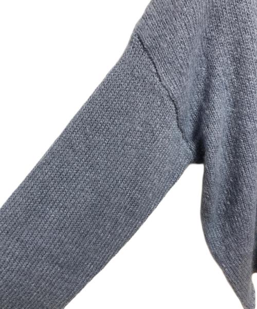 TODAYFUL（トゥデイフル）TODAYFUL (トゥデイフル) Kid Mohair Knit ブルー サイズ:FREEの古着・服飾アイテム