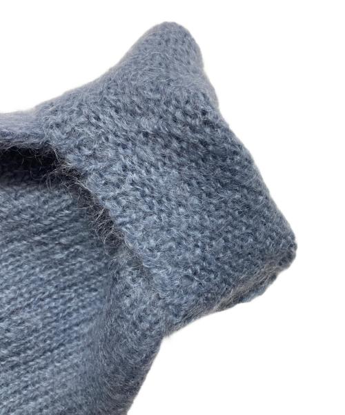 TODAYFUL（トゥデイフル）TODAYFUL (トゥデイフル) Kid Mohair Knit ブルー サイズ:FREEの古着・服飾アイテム