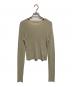 TODAYFUL（トゥデイフル）の古着「Compact Smooth Knit」｜ベージュ