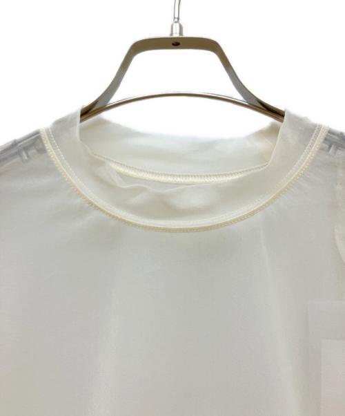 TODAYFUL（トゥデイフル）TODAYFUL (トゥデイフル) Halfsleeve Sheer T-shirts アイボリー サイズ:SIZE Freeの古着・服飾アイテム