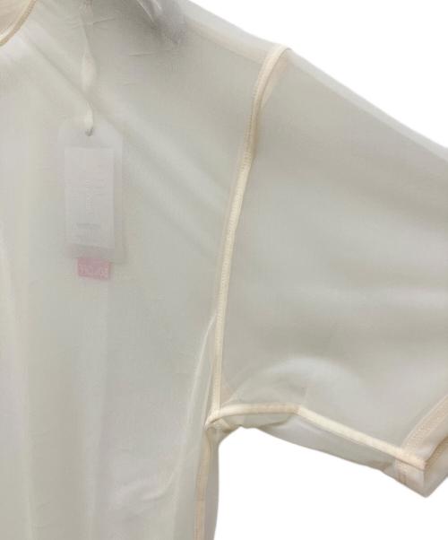 TODAYFUL（トゥデイフル）TODAYFUL (トゥデイフル) Halfsleeve Sheer T-shirts アイボリー サイズ:SIZE Freeの古着・服飾アイテム