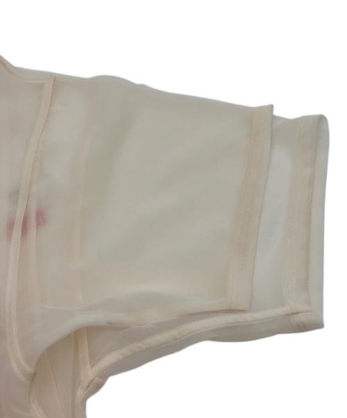 TODAYFUL（トゥデイフル）TODAYFUL (トゥデイフル) Halfsleeve Sheer T-shirts アイボリー サイズ:SIZE Freeの古着・服飾アイテム